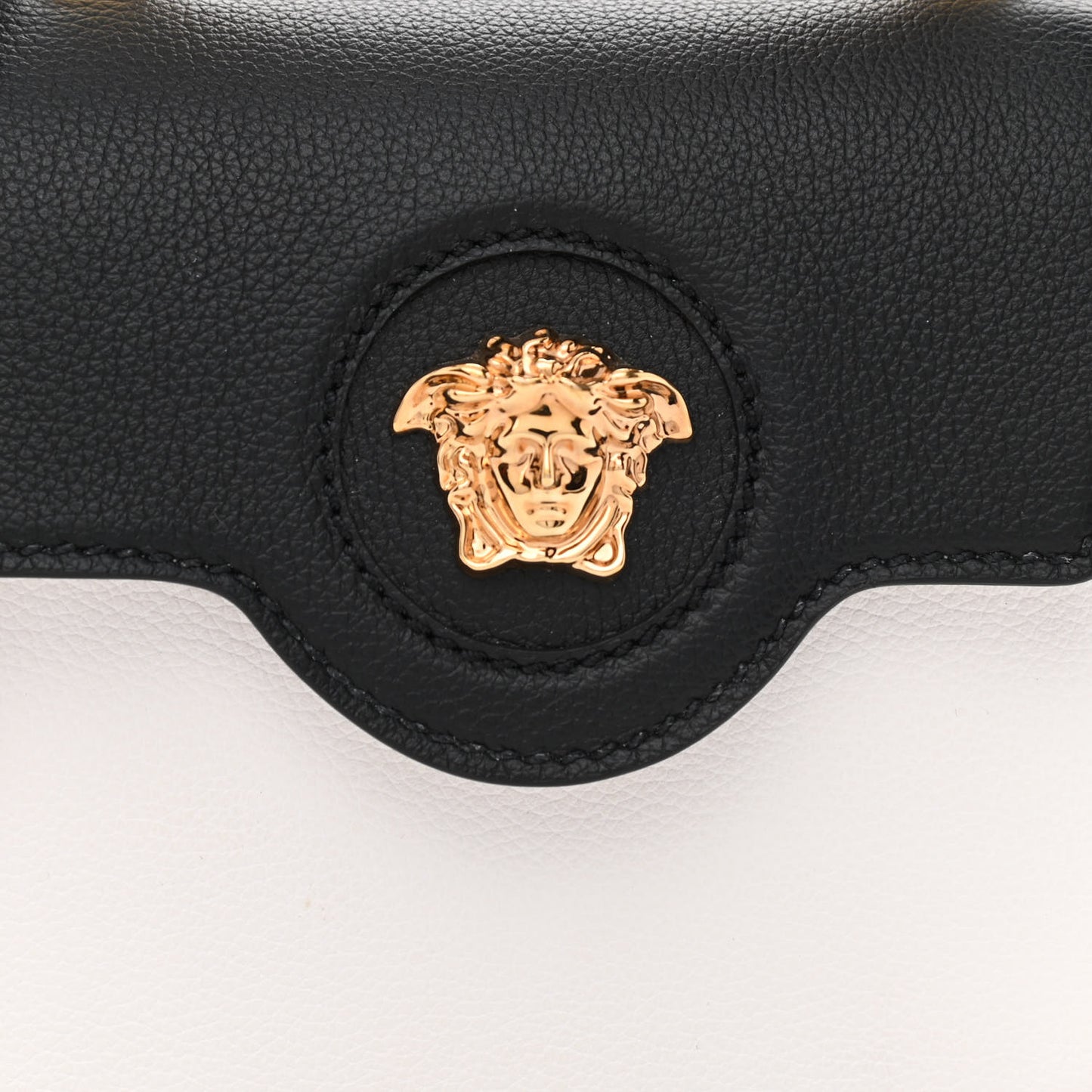 Mini La Medusa Bag Black White