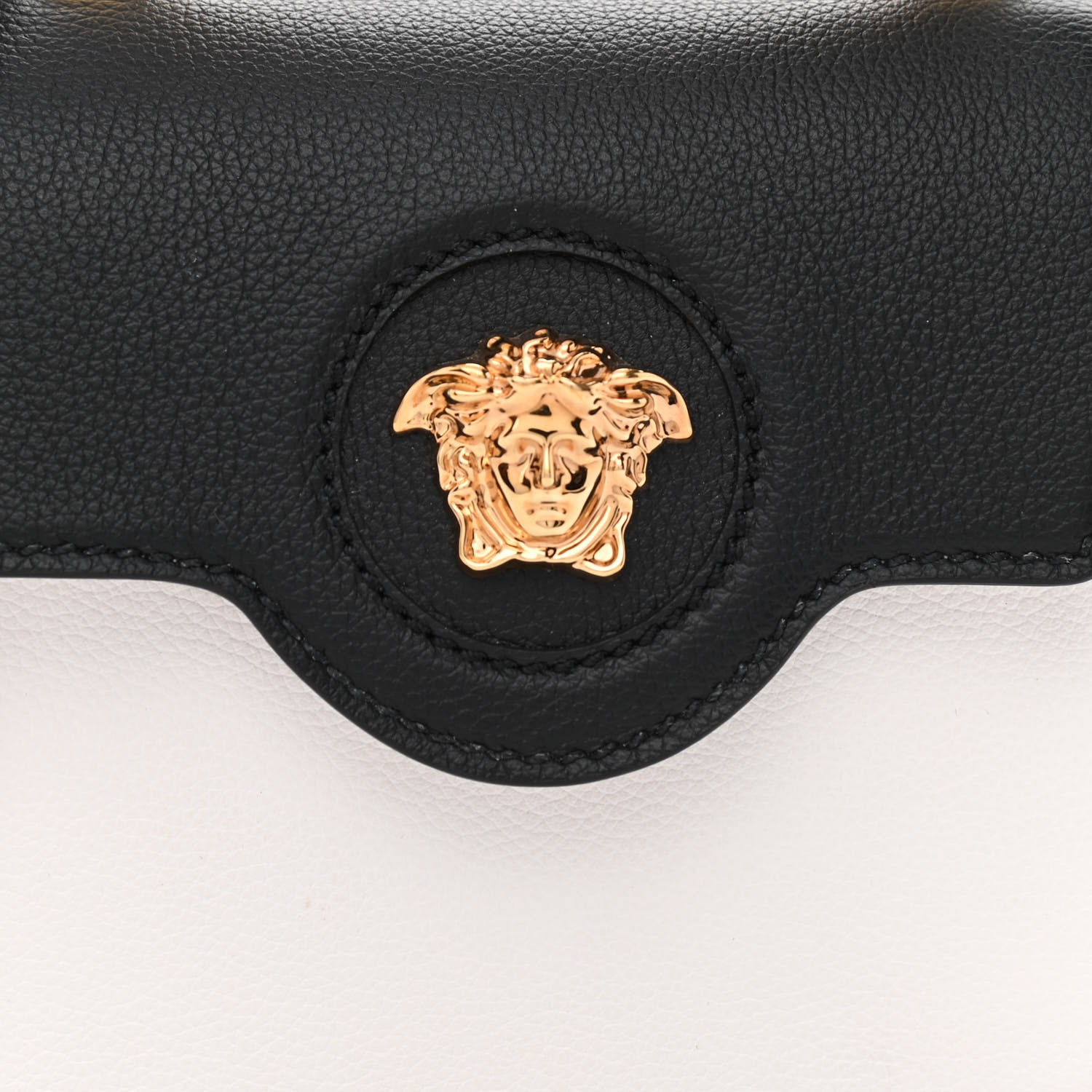 Versace Mini La Medusa Bag Black White 8 of 11