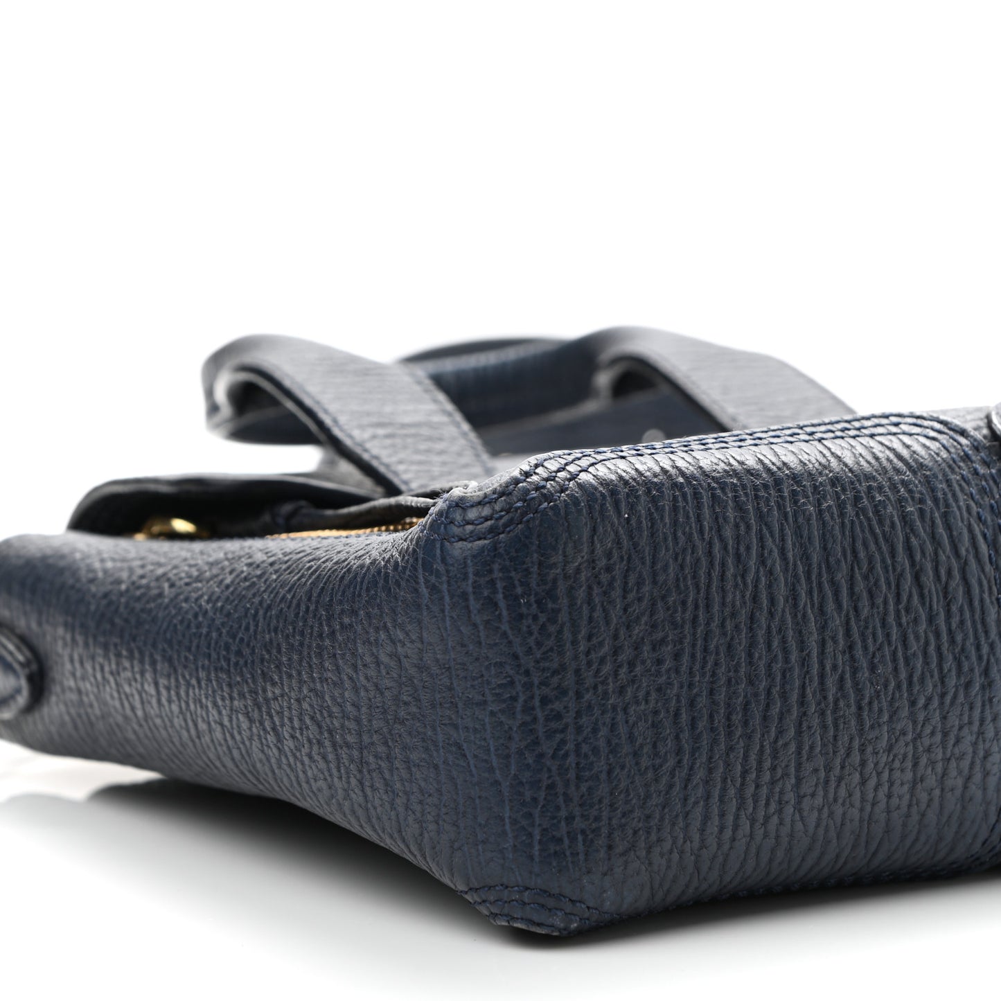 Textured Calfskin Mini Pashli Satchel Ink