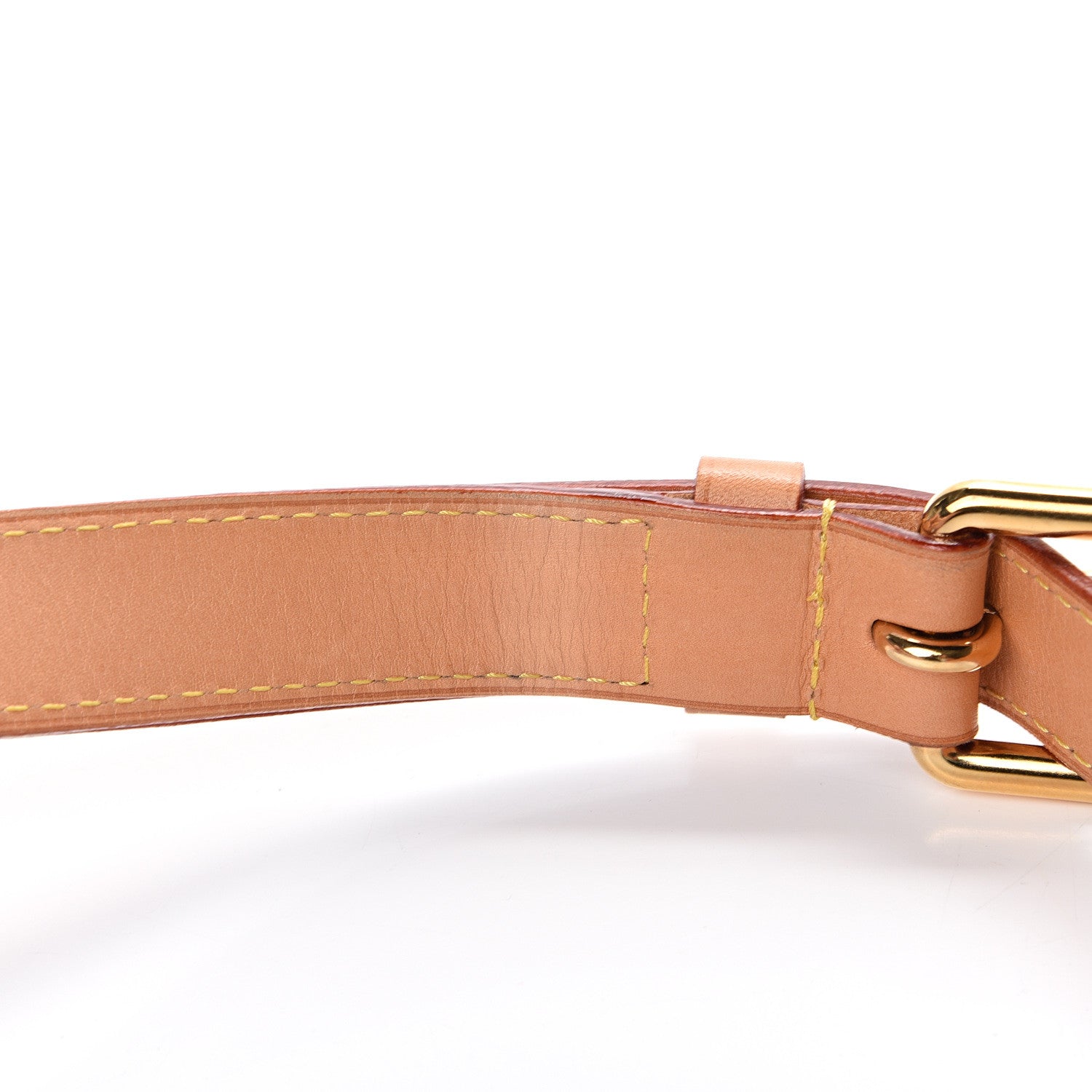 Louis Vuitton Vachetta 25mm Adjustable Shoulder Strap VVN 4 of 6