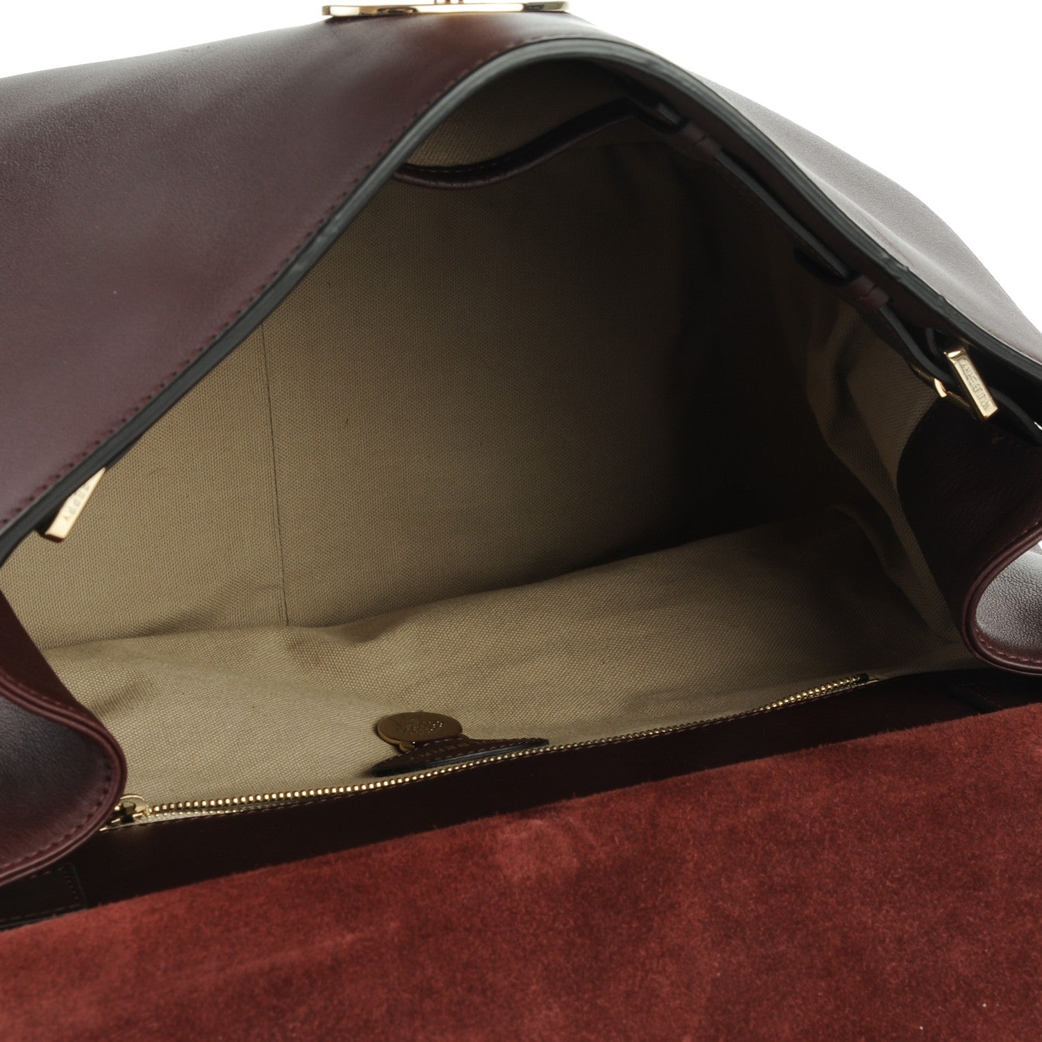 Mulberry Classic Calfskin Suffolk Oxblood 5 of 7