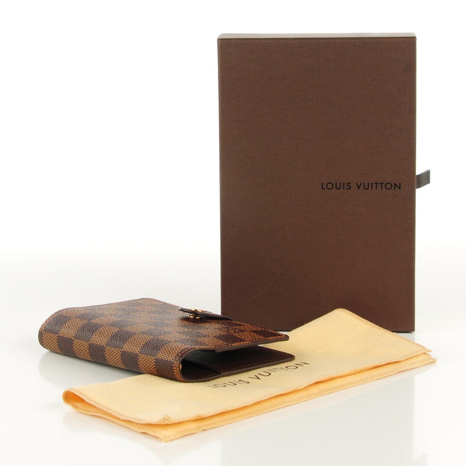 Louis Vuitton Damier Ebene Small Ring Agenda Cover 4 of 7