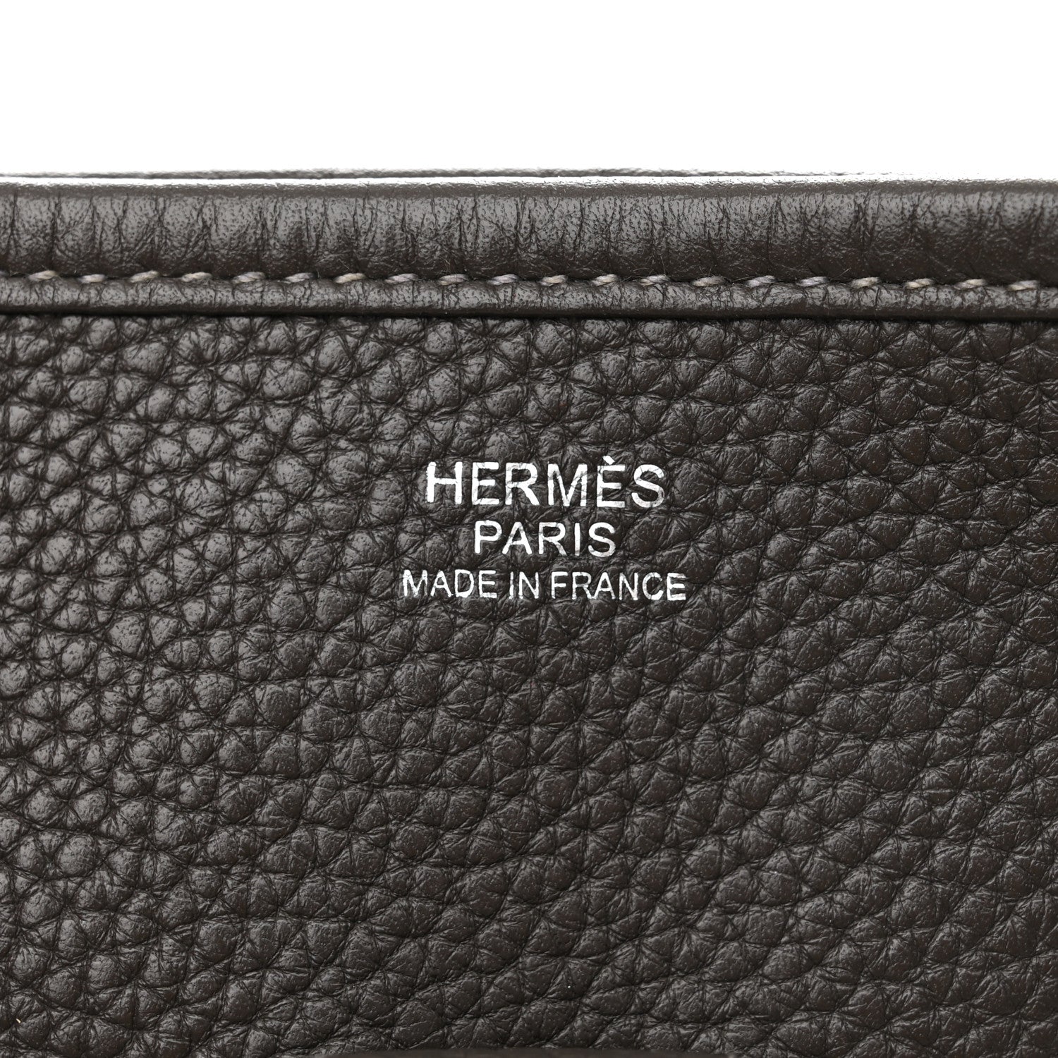 Hermes Taurillon Clemence Evelyne III GM Graphite 6 of 13
