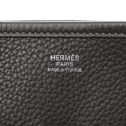 Hermes Taurillon Clemence Evelyne III GM Graphite 6 of 13