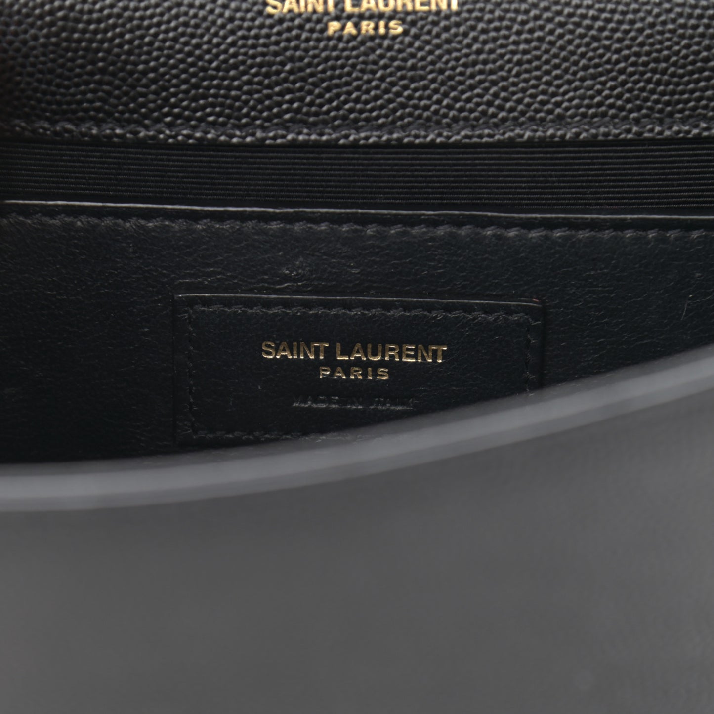 Grain De Poudre Small Monogram Kate Satchel Black