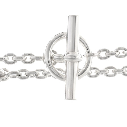 Hermes Sterling Silver Farandole Necklace 120 4 of 6