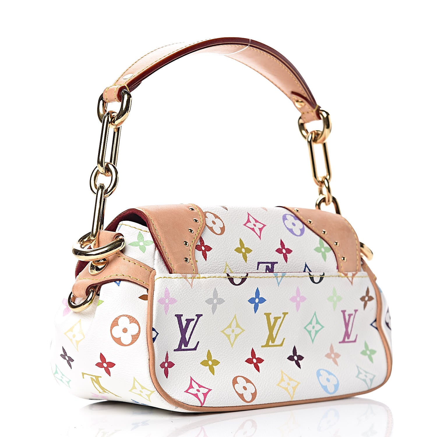 Louis Vuitton Monogram Multicolor Marilyn White 3 of 9