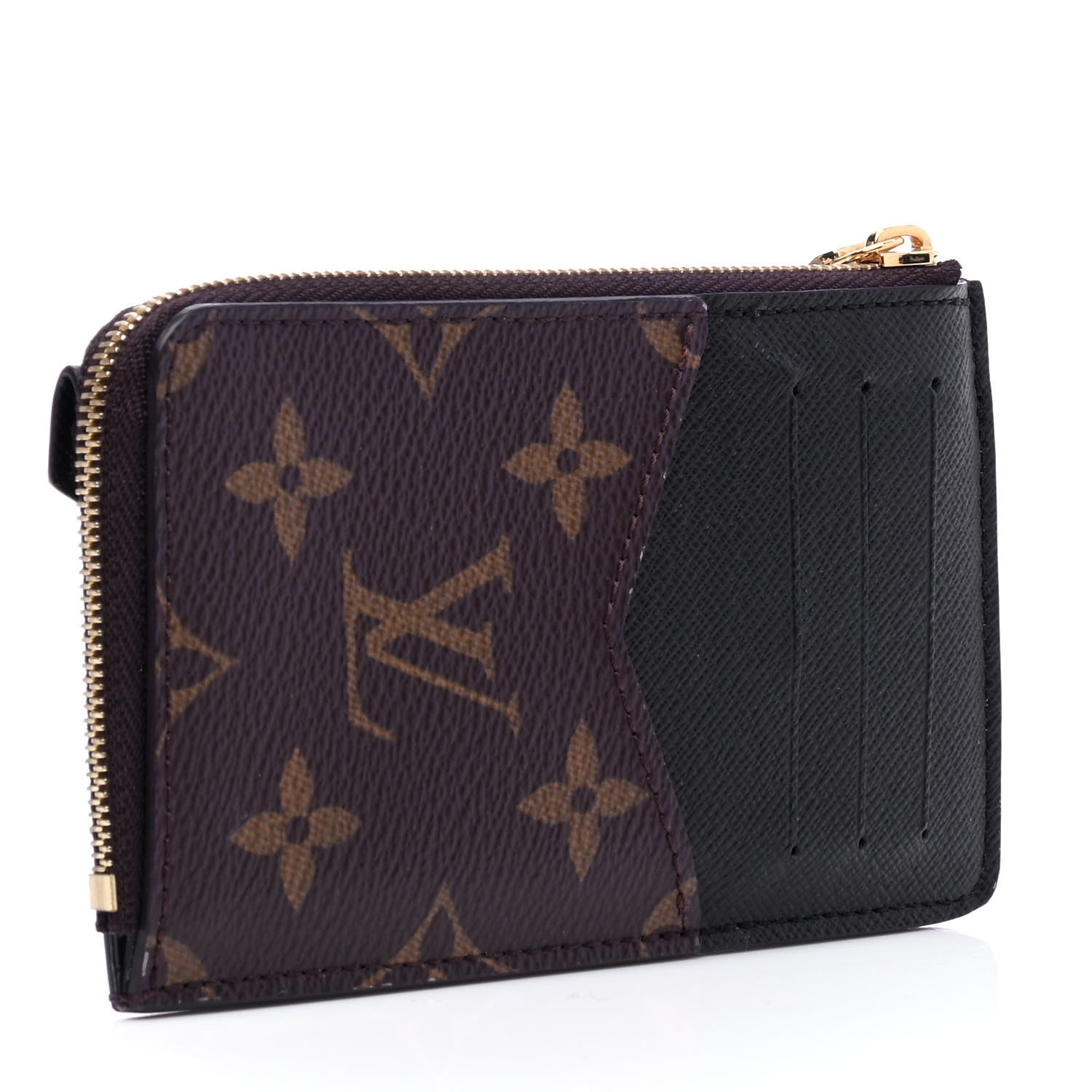 Louis Vuitton Monogram Recto Verso Card Holder Black 3 of 5