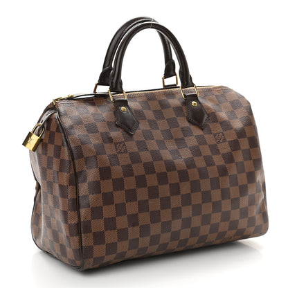 Louis Vuitton Damier Ebene Speedy 30 3 of 24