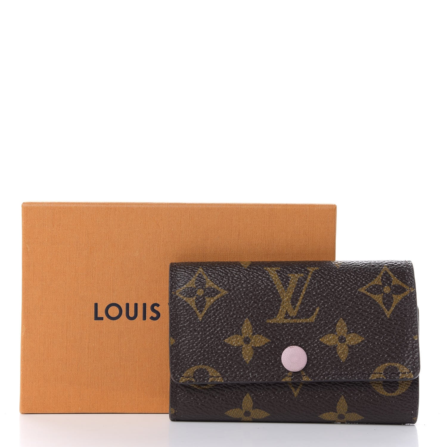 Louis Vuitton Monogram Multicles 6 Key Holder Rose Ballerine 9 of 9