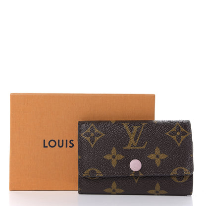 Louis Vuitton Monogram Multicles 6 Key Holder Rose Ballerine 9 of 9