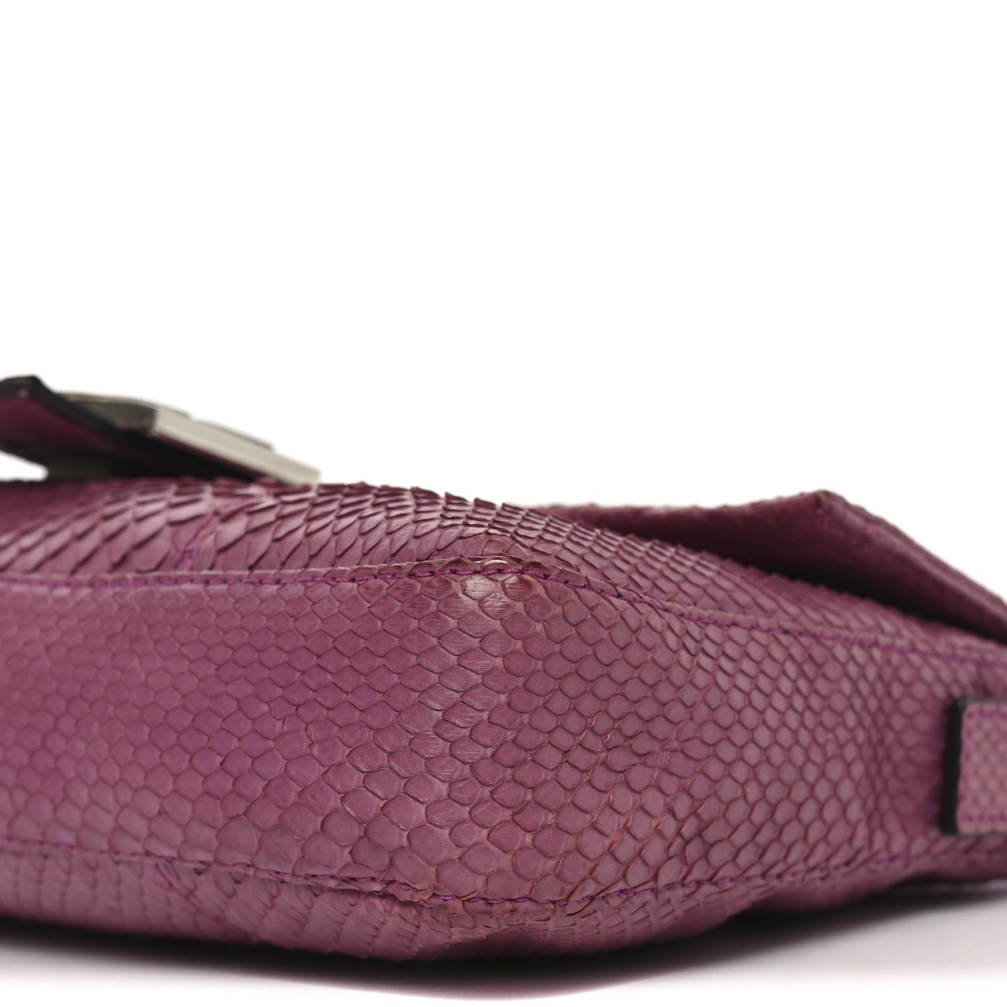Snakeskin Baguette Pink