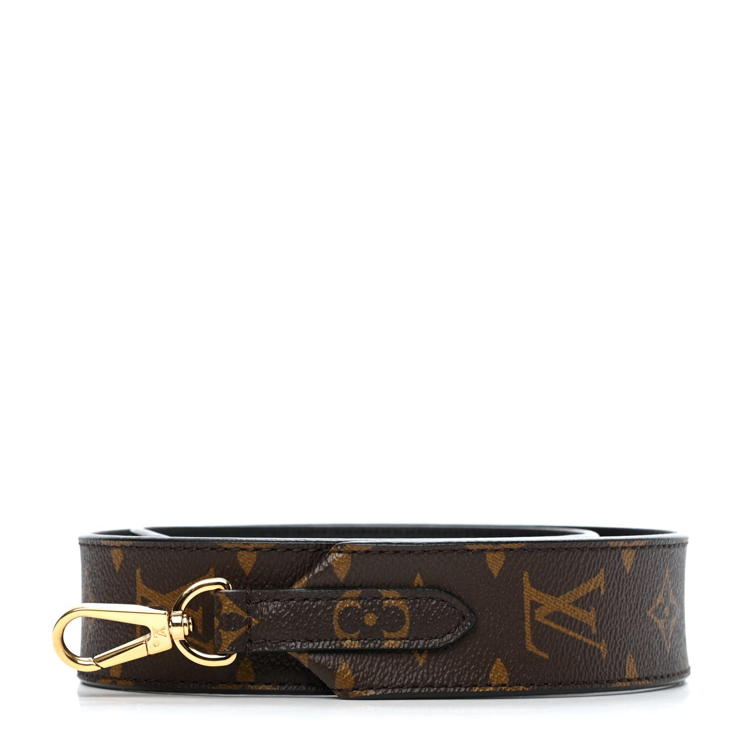 Louis Vuitton Monogram Bandouliere Shoulder Strap Black 1 of 3
