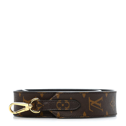 Louis Vuitton Monogram Bandouliere Shoulder Strap Black 1 of 3