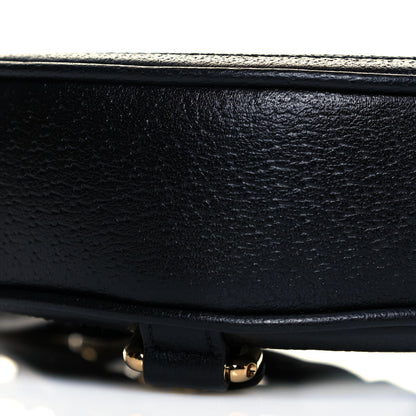 Gucci Grained Calfskin Web Mini Ophidia Round Backpack Black 6 of 8