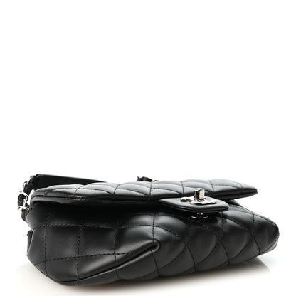 Chanel Calfskin Quilted CC Uniform Flap Belt Bag Black 4 of 10