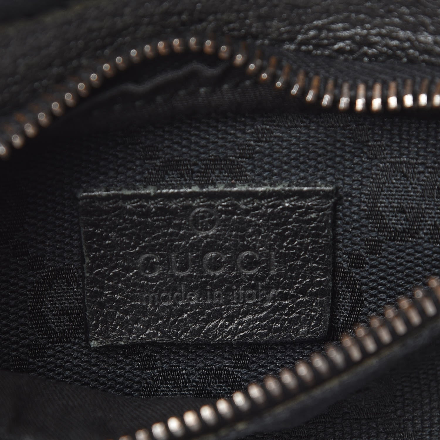 Gucci GG Monogram Double Pocket Belt Bag Black 6 of 18