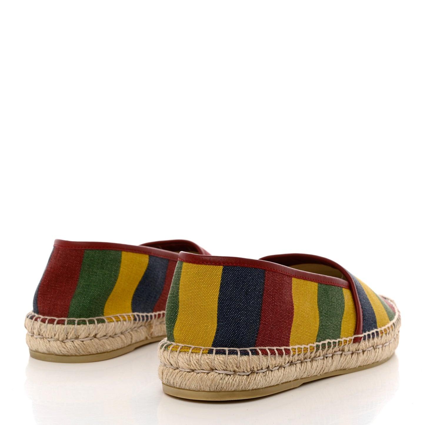 Canvas Baiadera Stripe Mens Espadrilles 8 Multicolor