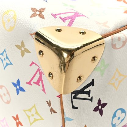 Louis Vuitton Monogram Multicolor Speedy 30 White 8 of 8