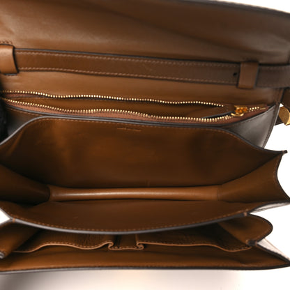 Celine Box Calfskin Medium Classic Box Flap Bag Camel 5 of 11
