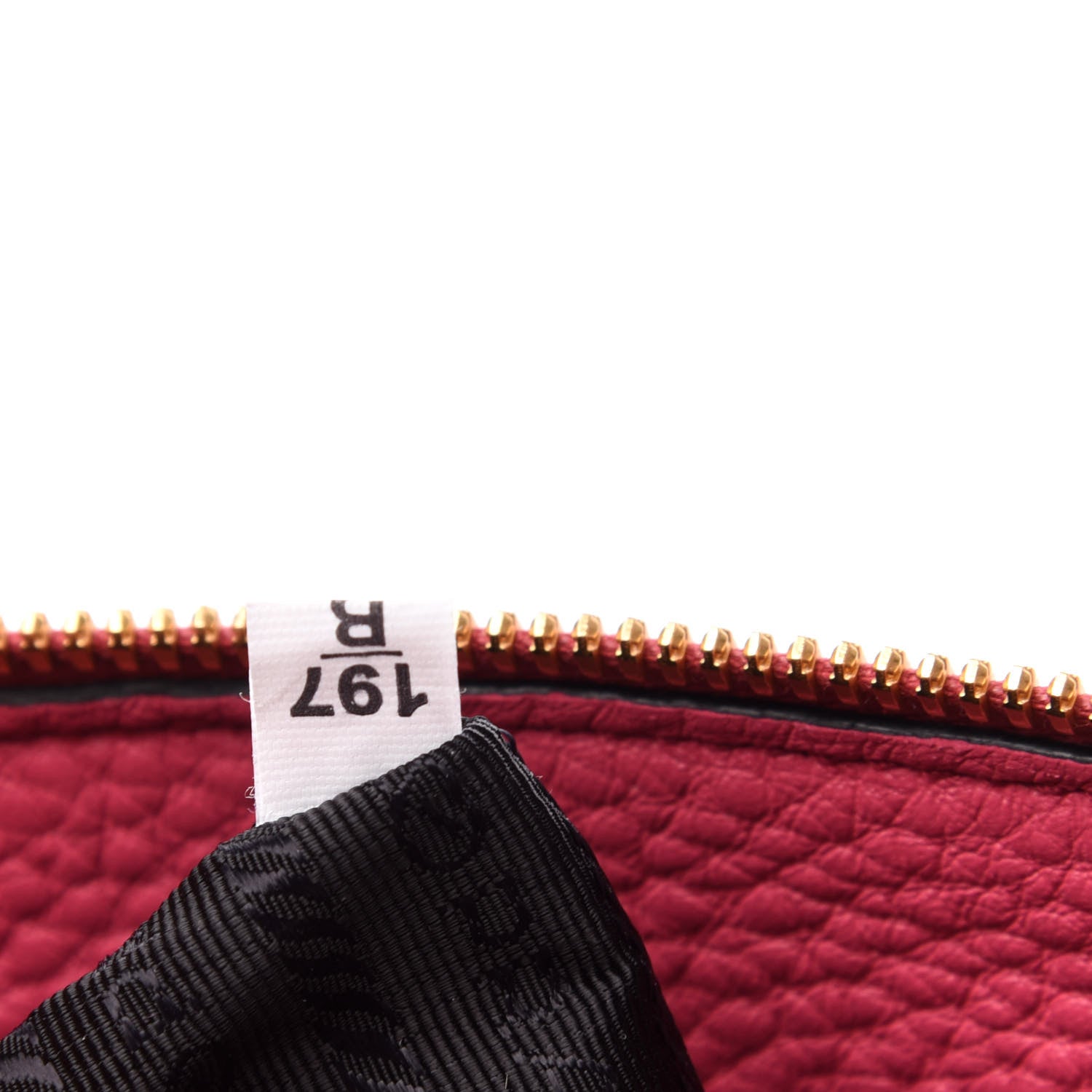 Prada Vitello Daino Dome Tote Peonia 7 of 10