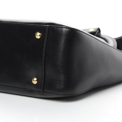 Fendi Vitello Glacier Small FF Tote Black 10 of 10