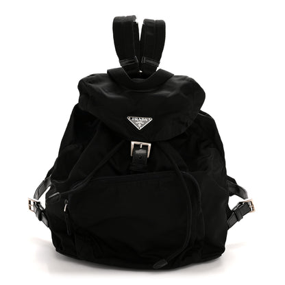Prada Nylon Vela Single Buckle Backpack  Black 1 of 15