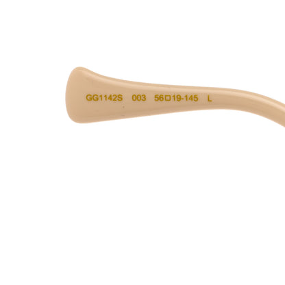 Gucci Metal Round Frame Sunglasses GG01142S Gold 5 of 8
