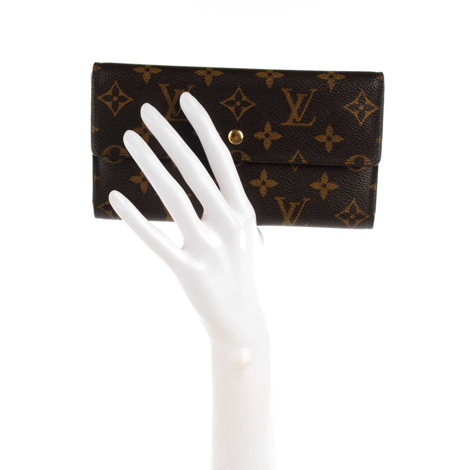 Louis Vuitton Monogram Porte Tresor International Wallet 2 of 11