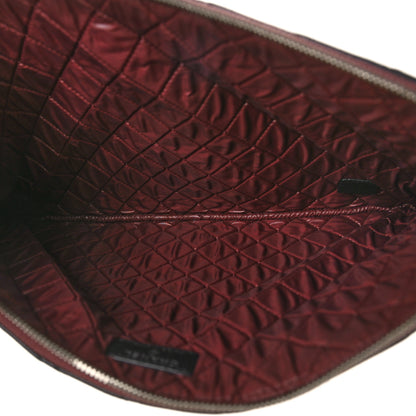 Chanel Caviar Quilted Large Cosmetic Case Black 5 of 9
