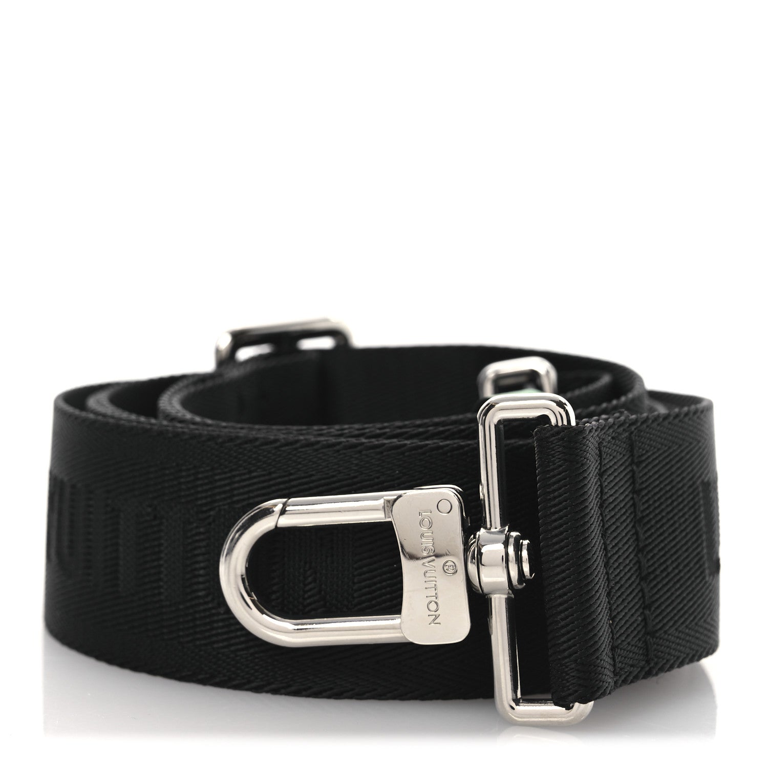 Louis Vuitton Nylon Alpha Messenger Strap Black Cactus Green