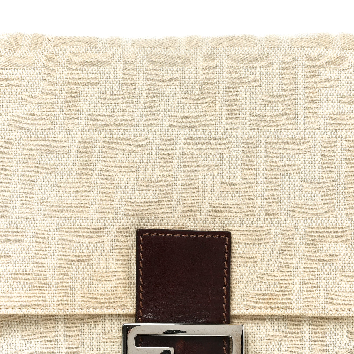 Fendi Zucca Mama Baguette Beige 8 of 10