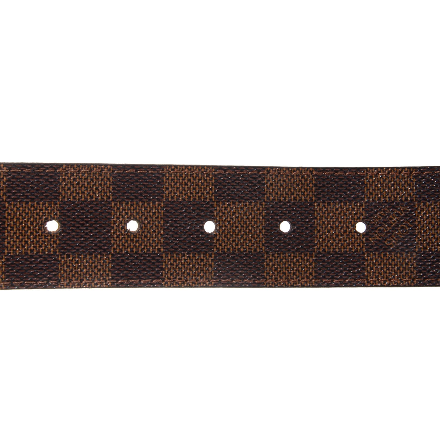Louis Vuitton Damier Ebene Trunks and Bags Belt 80 32 6 of 7