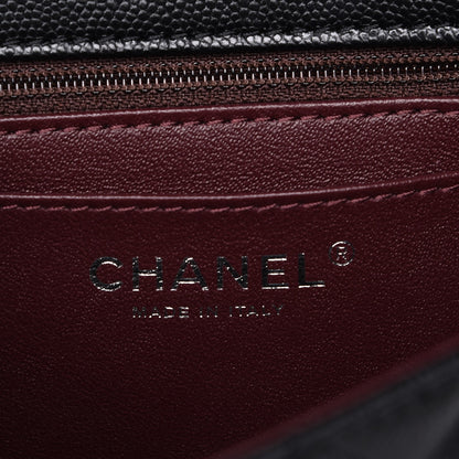 Chanel Caviar Quilted Mini Rectangular Flap Black 6 of 7