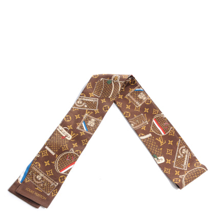 Louis Vuitton Silk Monogram Trunks Bandeau 1 of 5