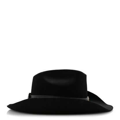 Louis Vuitton Felt Western Hat M Black 5 of 9