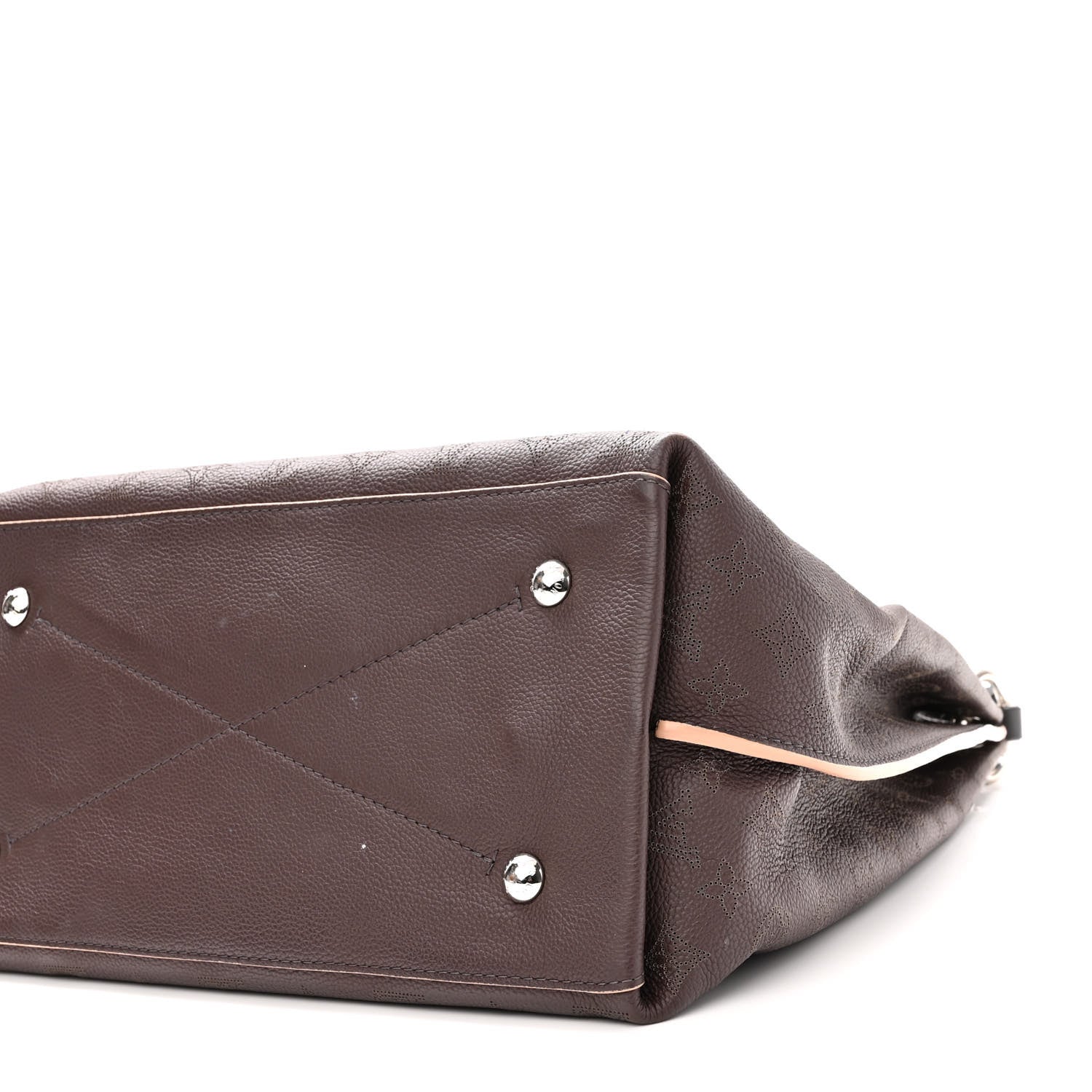 Louis Vuitton Mahina Carmel Hobo Chocolate 10 of 10