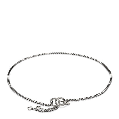 Chanel Enamel CC Chain Logo Belt Silver 1 of 3