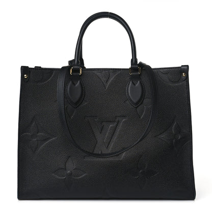 Louis Vuitton Empreinte Monogram Giant Onthego MM Black 1 of 8