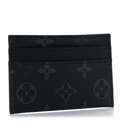 Louis Vuitton Monogram Eclipse Porte-Cartes Double Card Holder 3 of 9