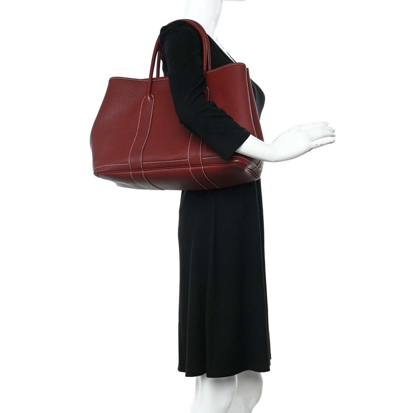 Negonda Garden Party Tote 36 MM Rouge H