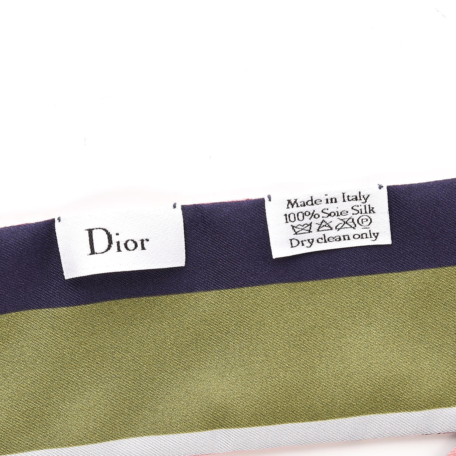 Christian Dior Silk ABCDior E Mitzah Scarf 3 of 4