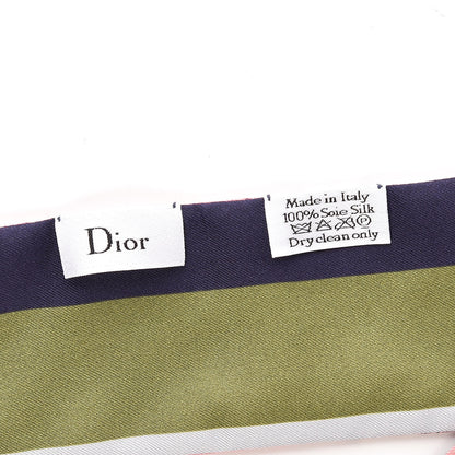 Christian Dior Silk ABCDior E Mitzah Scarf 3 of 4