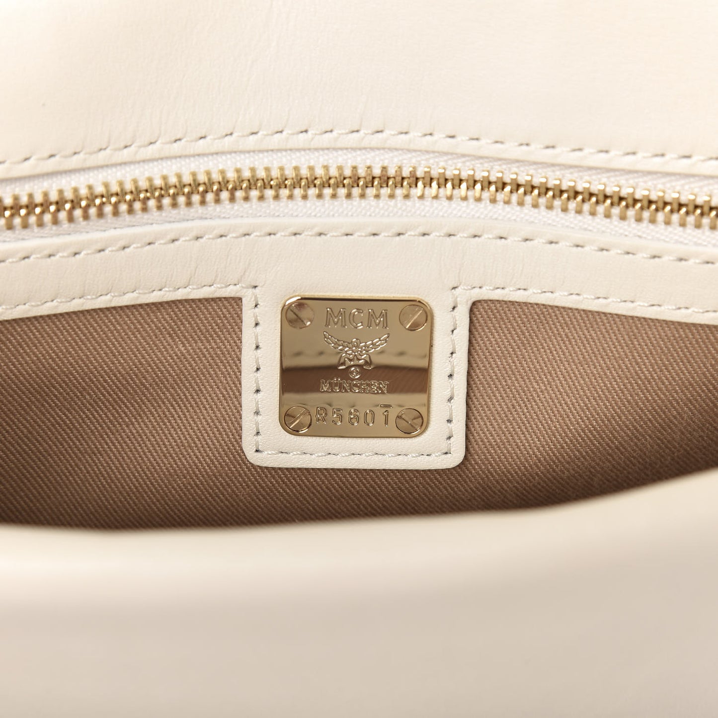 Calfskin Visetos Monogram Millie Color Block Crossbody Bag Cognac Black