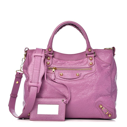 Balenciaga Agneau Giant 12 Gold Hardware Velo Rose Berlingot 1 of 11