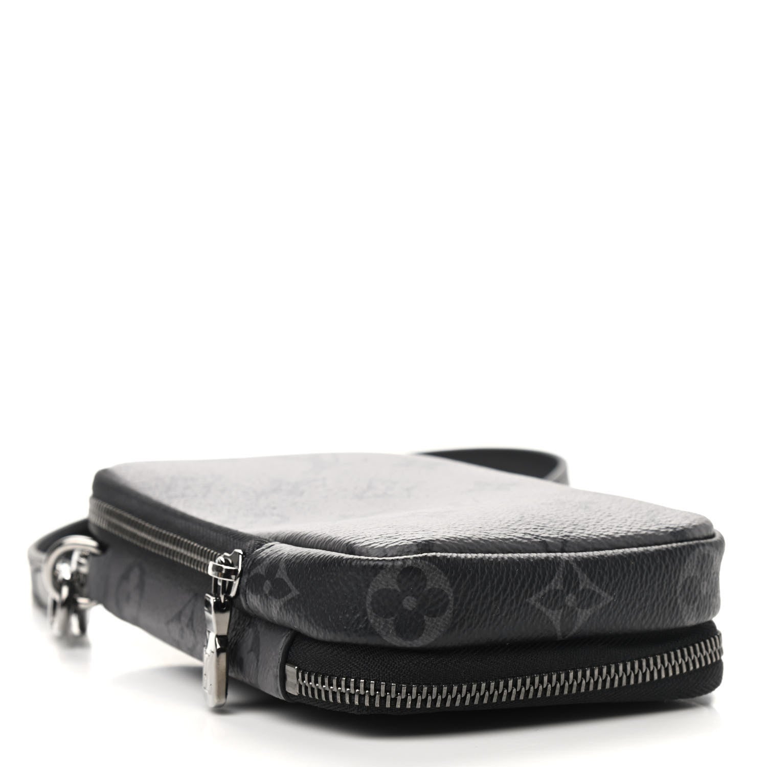 Louis Vuitton Monogram Eclipse Reverse Double Phone Pouch 4 of 7