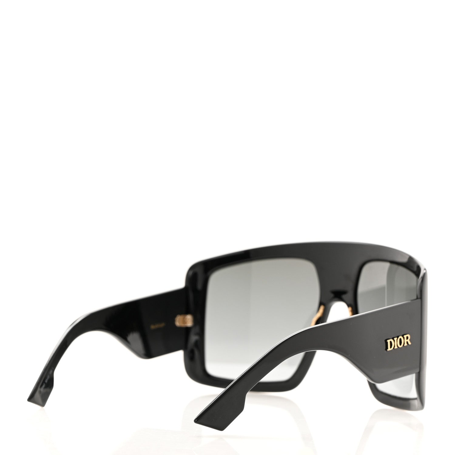 Christian Dior Acetate DiorSo Light 1 Shield Sunglasses Black 5 of 8
