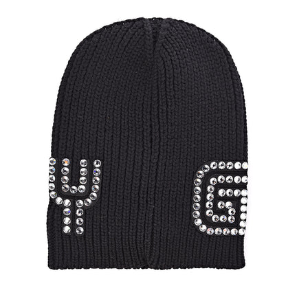 Gucci X SEGA Wool Crystal Guccy Beanie Hat M Black 3 of 6