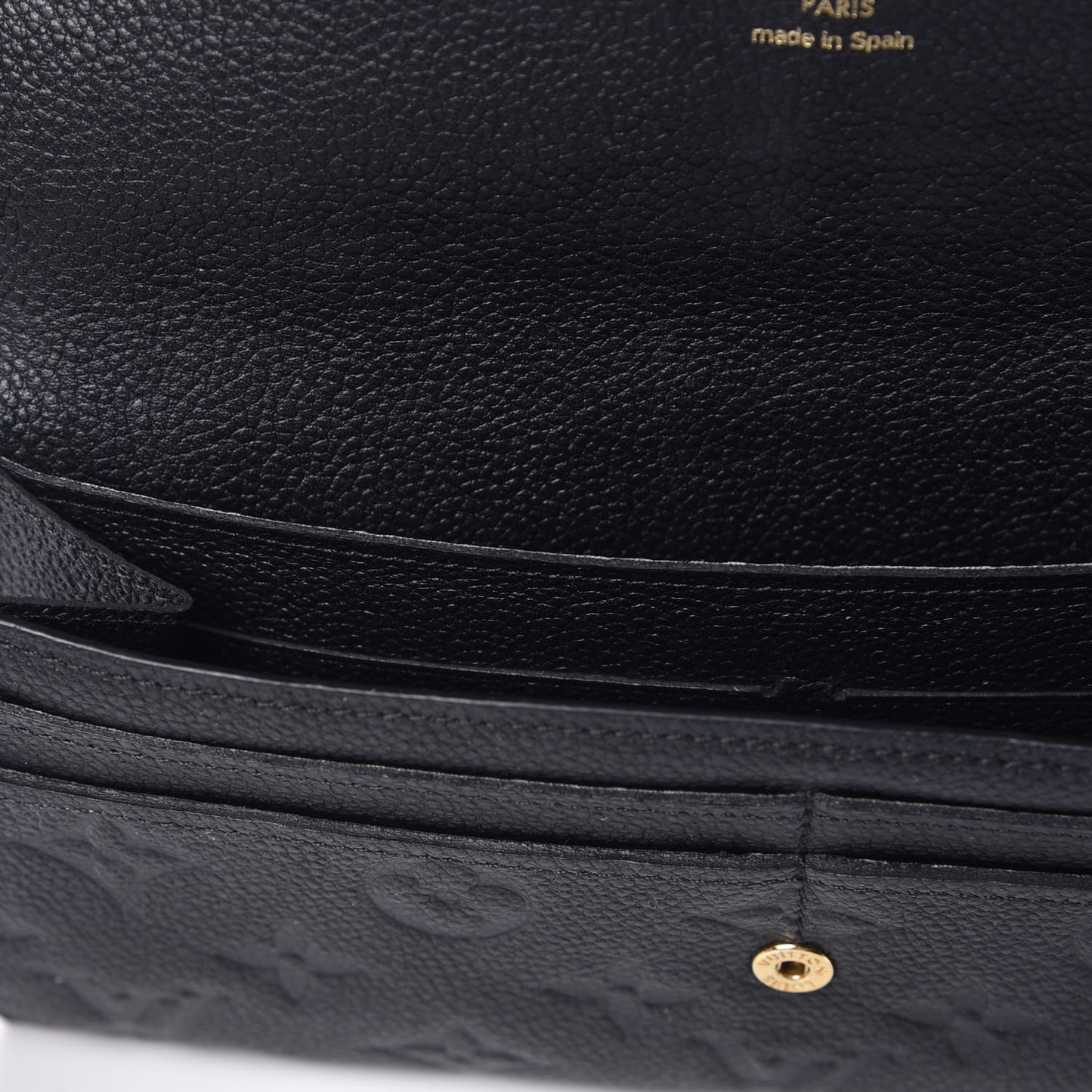Empreinte Curieuse Wallet Black