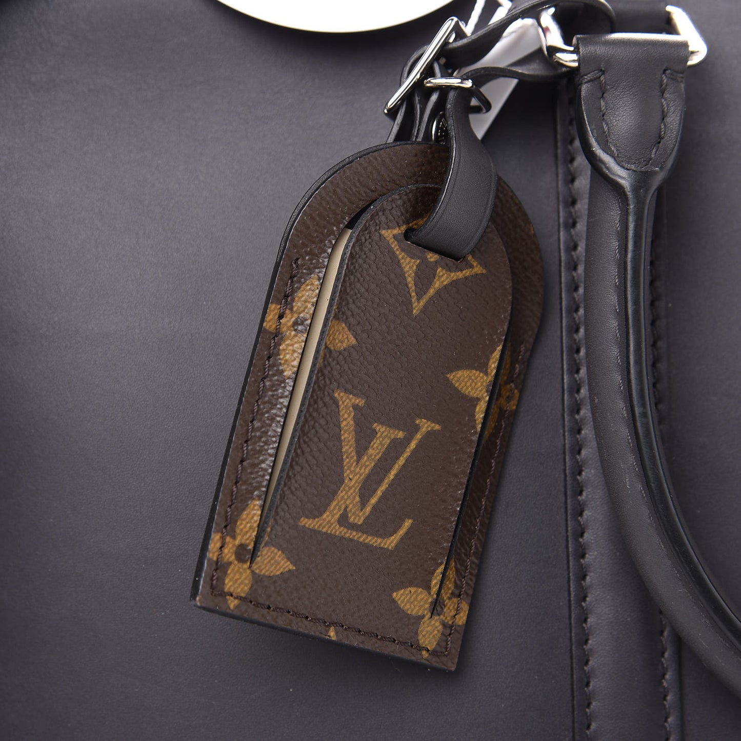 Cuir Ombre Porte-Documents Voyage Bandouliere Anthracite